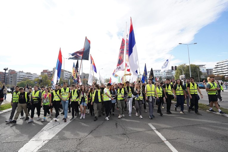 Студенти Србија протести