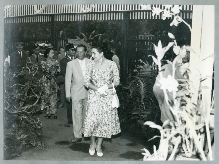 Портрет на Јованка Броз во елегантен минималистички костим.