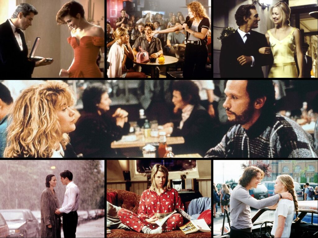 Сцени од филмови за љубов