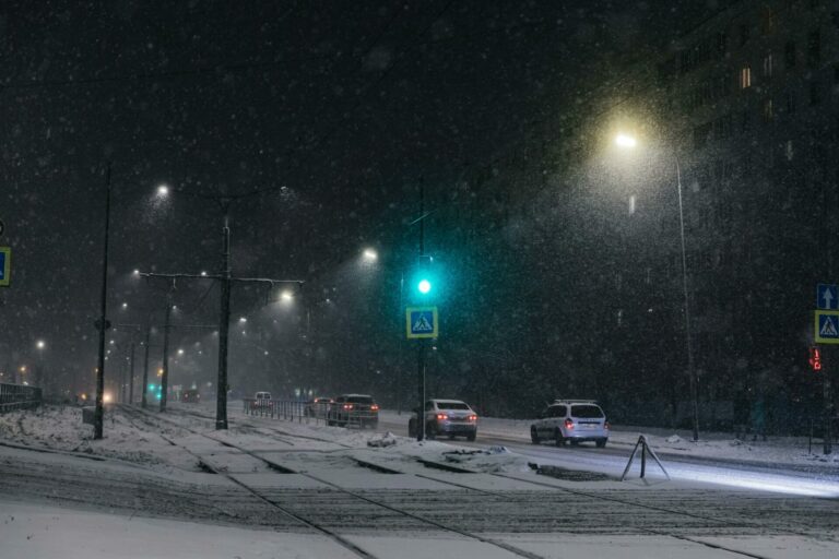 Сообраќај во зима и снег