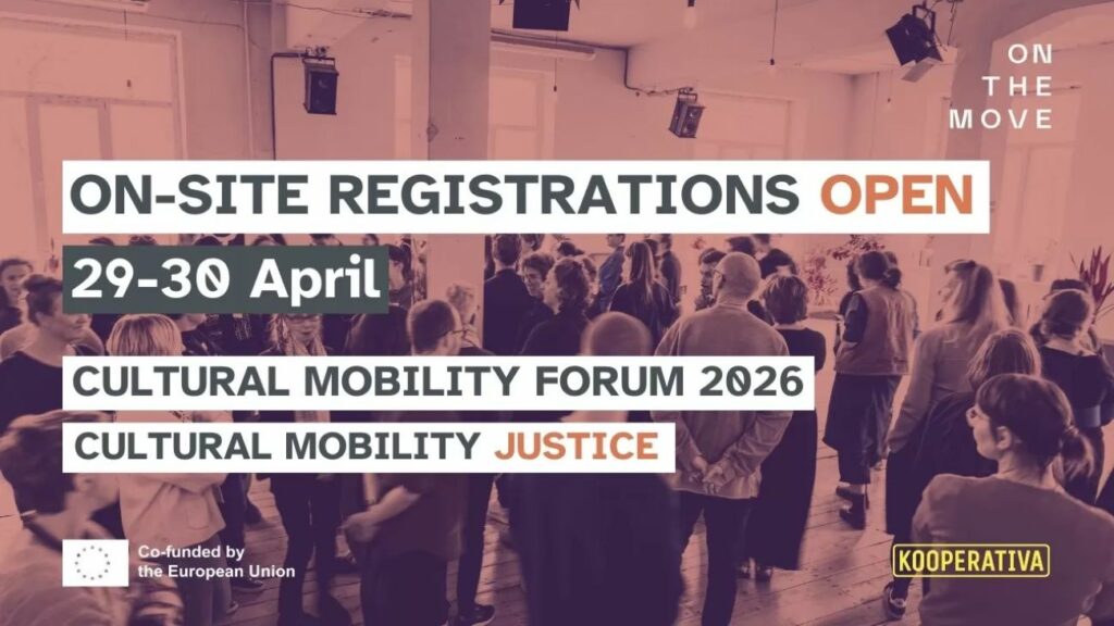 постер на форум за културна мобилност